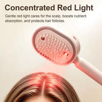 Thumbnail for ICONIC™ 4-in-1 Electric Hair Straightener Massage Keratin Brush