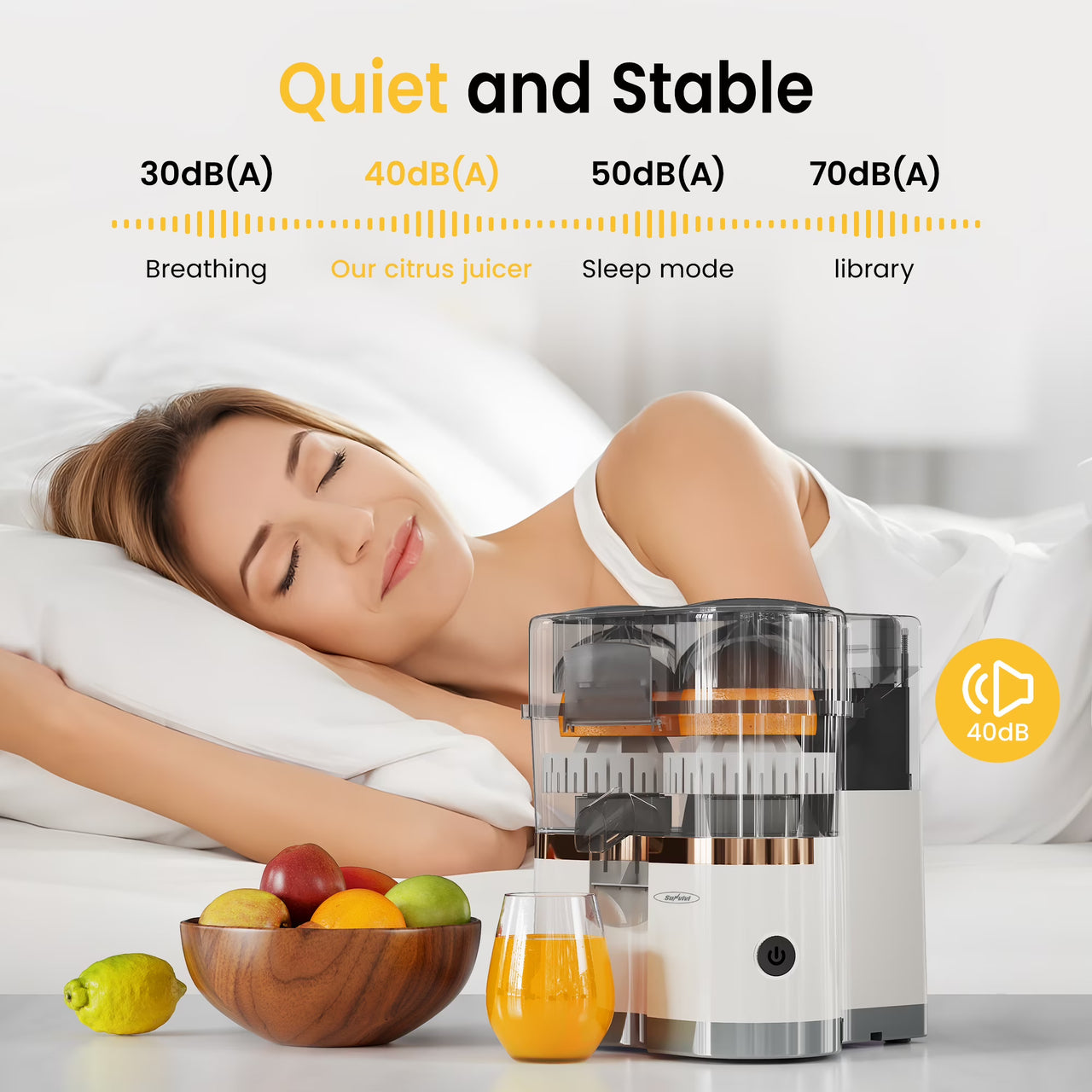 Amzpass™ Automatic Dual Head 1100W Electric Juicer