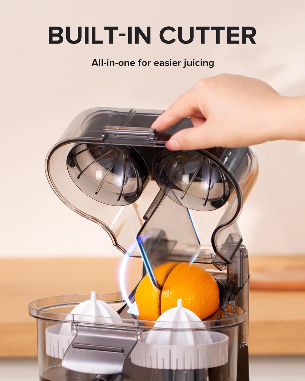 Amzpass™ Automatic Dual Head 1100W Electric Juicer