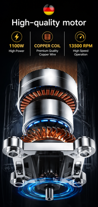 Thumbnail for Amzpass™ Automatic Dual Head 1100W Electric Juicer
